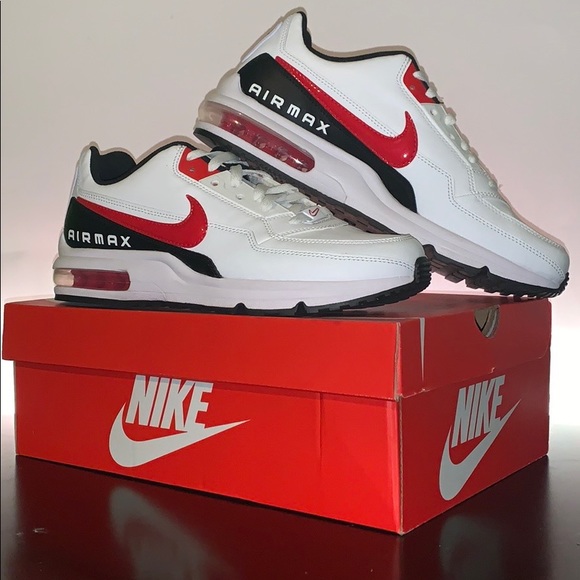 nike air max ltd 3 red and white